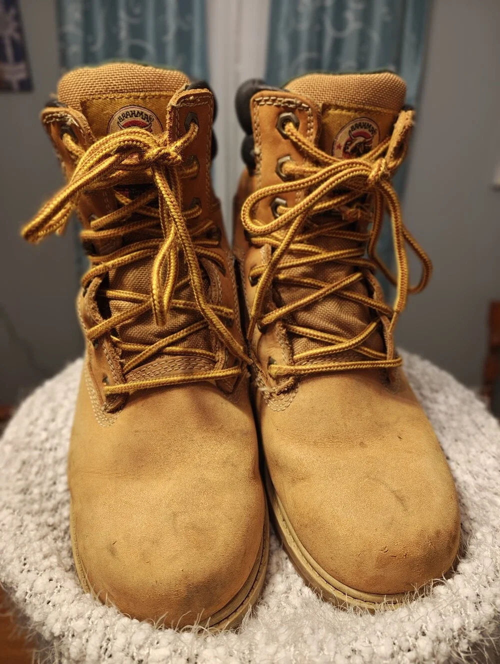 Brahma Hubert Boots Waterproof Insulated Size 9 Men Work Outdoor Rugged
